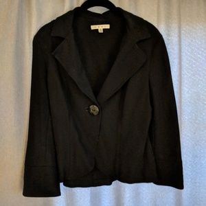EUC M black CAbi blazer
